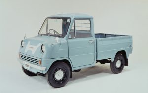 1963年に発売された、ホンダ初の量産４輪車となるT360