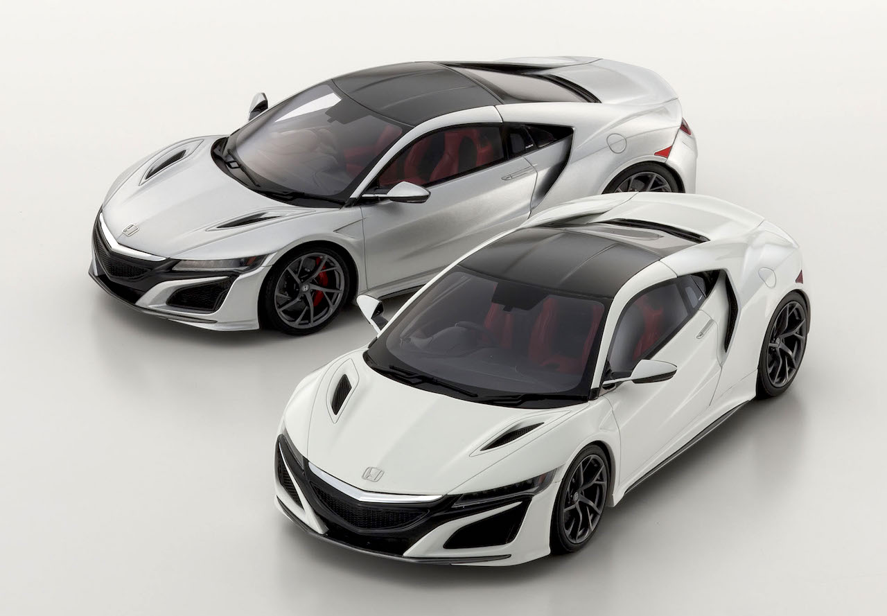 【限定品】ホンダ NSX ホワイト 京商 サムライ 1/18 送料無料 限定品】ホンダ NSX ホワイト 京商 サムライ 1/18