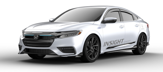 18SEMA】US仕様インサイトの純正アクセサリー装着車 - Honda Style web