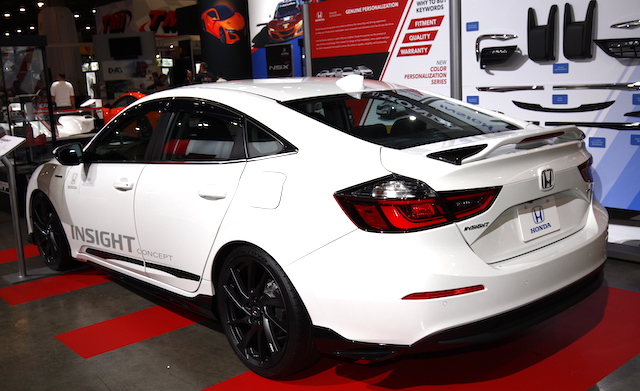 18SEMA】US仕様インサイトの純正アクセサリー装着車 - Honda Style web