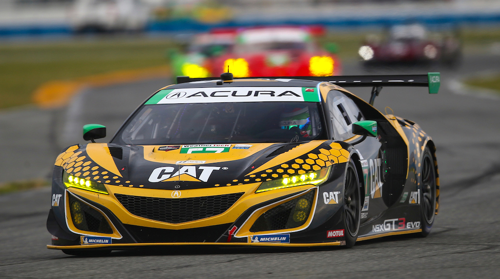 Daytona24】NSX GT3 Evoの初陣は、GTDクラス予選1＆3位で見通し良好