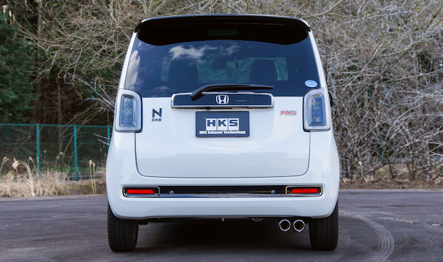 JG3】HKSから新型N-ONE RS（6MT）用の「ハイパワースペックL2」マフラーが新発売 | Honda Style web