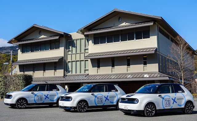 ホンダ,電気自動車,EV,箱根,駅伝,青空,未来,環境,クリーン,エコ,かまぼこ